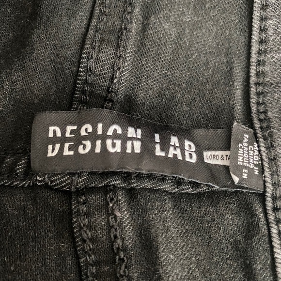 Design Lab cropped black jeans - Picture 4 of 5
